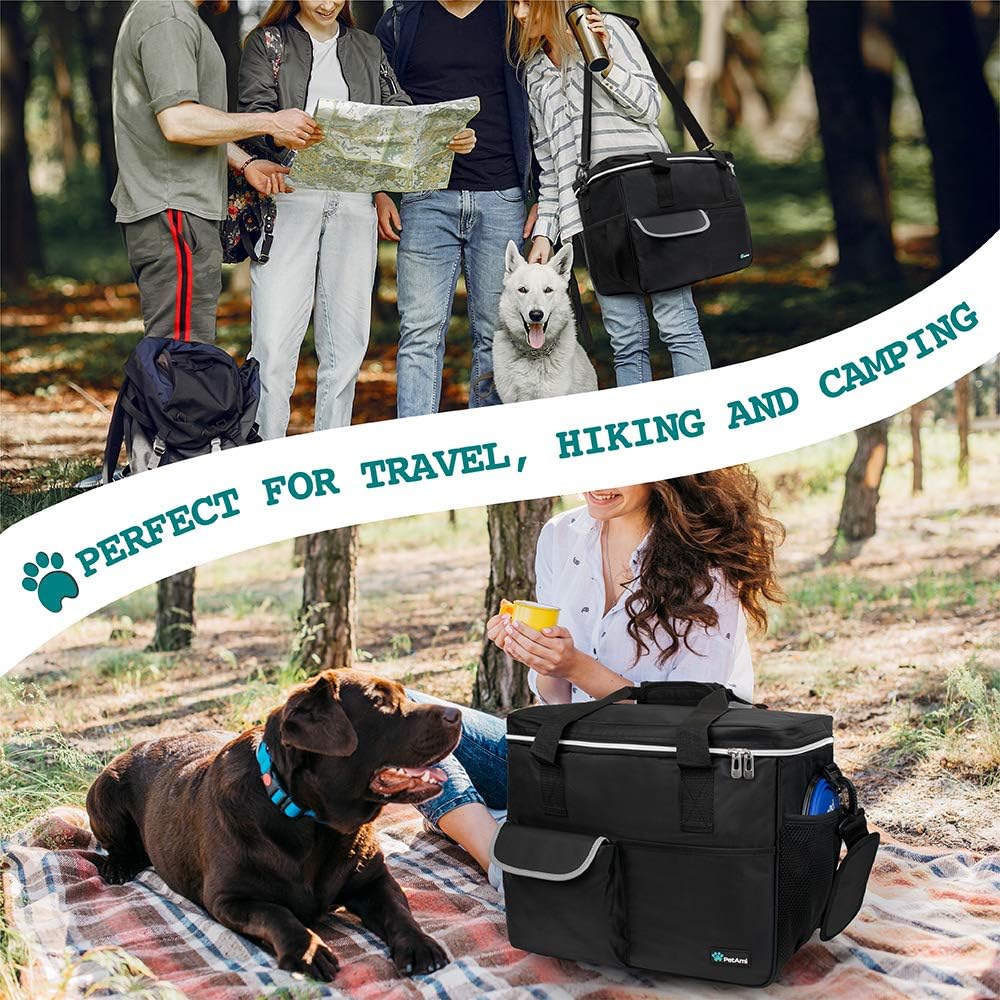 Dog and CAT Travel Bag, Black, Medium